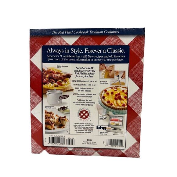 Better Homes & Gardens Cookbook 12 Edition Hardback 5 ring binder 2002 - Picture 6 of 6